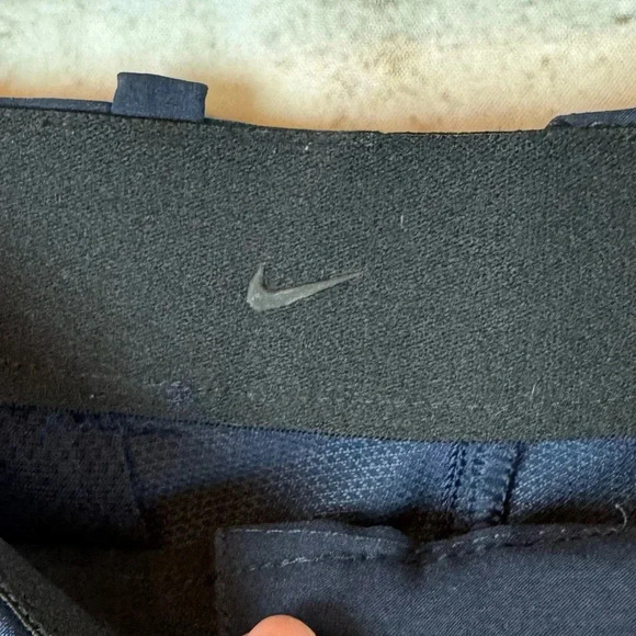 Nike Golf Men's Size 36 Navy Blue Shorts Dri-Fit Polyester Spandex Active Course - Picture 7 of 12